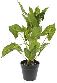 Τεχνητό Φυτό σε Γλάστρα Φυλλόδενδρο 18Φύλλα 48cm Ηλιάδης 76897 1τμχ