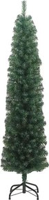 vidaXL Τεχνητό Χριστουγεννιάτικο Δέντρο με 300 LED Πράσινο 210 cm