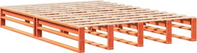 vidaXL Σκελετός Κρεβ. Χωρίς Στρώμα Καφέ Κεριού 120x190 εκ Μασίφ Πεύκο
