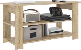 vidaXL Βάση τηλεόρασης Δρύς Sonoma 100 x 40 x 50 cm
