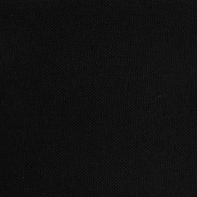 vidaXL Κουνιστή Πολυθρόνα Μαύρη Υφασμάτινη