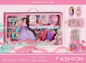 Σετ κούκλα με αξεσουάρ ομορφιάς - MY3204B - 917467