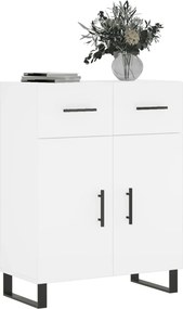 vidaXL Ντουλάπι Λευκό 69,5 x 34 x 90 εκ. από Επεξεργασμένο Ξύλο