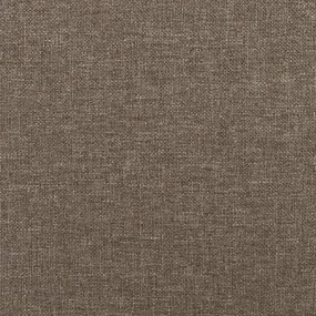 vidaXL Πάγκος Taupe 70 x 35 x 41 εκ. Υφασμάτινος