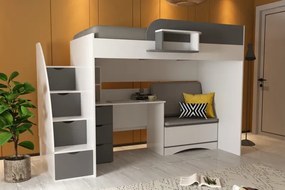 Stewehome Κουκέτα με συρτάρι και γραφείο
