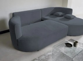 Γωνιακός καναπές Iris Mini-Gkri-Αριστερή