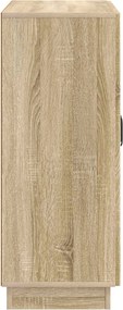 vidaXL Πλαϊνό γραφείο Sonoma Δρυς 66 x 34,5 x 87 εκ.
