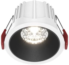 Χωνευτό Σποτ Οροφής Alfa LED 15W 4000K Μαύρο-Λευκό DL043-01-15W4K-RD-WB MAYTONI-DL043-01-15W4K-RD-WB-Μαύρο-Λευκό DL043-01-15W4K-RD-WB