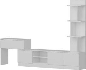 Σύνθεση Τηλεόρασης Team - Χρώμα Λευκό - 120x29,5x38εκ