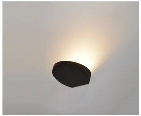 Απλίκα Φωτιστικό Τοίχου LED 6W Αλουμίνιο Luma Lighting-123-01450-17-black-Μαύρο 123-01450-17-black