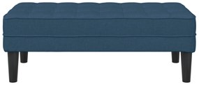 vidaXL Παγκάκι Μπλε 113x57x39 εκ. Υφάσμα