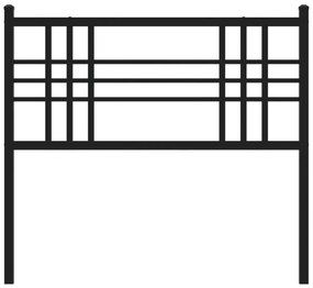 vidaXL Κεφαλάρι Μαύρο 107 εκ. Μεταλλικό