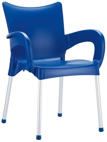 Siesta   Romeo/P* Armchair Blue  metax-01-07-699 διάστ.44.0000 x 58.0000 x 83.0000