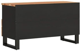 vidaXL Έπιπλο Τηλεόρασης 80x33x46 εκ. Μασίφ Ξύλο Ακακίας &amp; Επεξ. Ξύλο