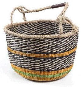 Καλάθι Διακοσμητικό Brandy L 0680057 35x35x20cm Multi Soulworks Seagrass