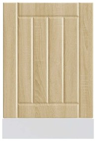 Πλυντήριο πιάτων Πίνακας "Lucca" Sonoma Oak Engineered Wood - Καφέ