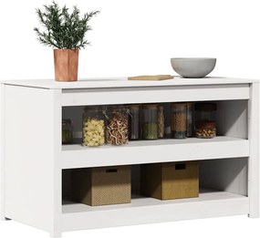vidaXL Ντουλάπα Κουζίνας MEPPEL Λευκό 106 x 55 x 64 cm