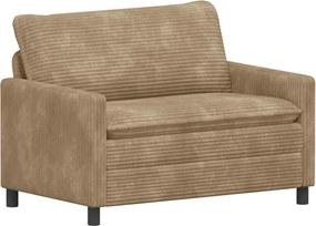 vidaXL Σετ Καναπέ 2 pcs Taupe Πολυεστέρας