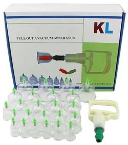 KL Θεραπευτική Συσκευή με Βεντούζες 24τμχ - Pull Out A Vacuum Apparatus 24pcs