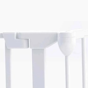 Noma Πόρτα Ασφαλείας με 5 Πάνελ Modular Λευκή Μεταλλική 94047