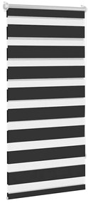vidaXL Ρόλερ Zebra Μαύρο 60 x 120cm