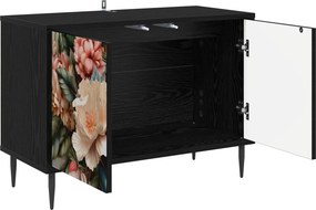 vidaXL Ντουλάπι TV BORNE 69 x 33 x 50,5 εκ. Μαύρη Δρυς