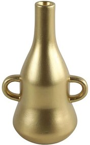Κηροπήγιο Με Λαβές 013.786285 12x23cm Gold Ceramic