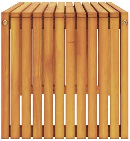 vidaXL Τραπεζάκι Καφέ 70x35x35 εκ. Συμπαγές Ξύλο Ακακίας