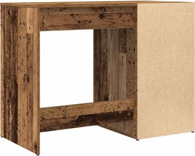 vidaXL Γραφείο Παλιό Ξύλο 100x49x75 εκ. από Μοριοσανίδα