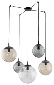 Κρεμαστό Φωτιστικό Οροφής 7xE27 15W IP20 Esme TK Lighting-4796-Πολύχρωμο 4796