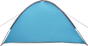vidaXL Θόλος Τέντα 4 άτομο 308 x 268 x 130 εκ. Αδιάβροχο Μπλε ταφτάς