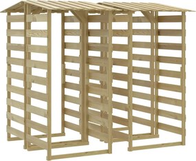 vidaXL Πέργκολες με Οροφή 4 τεμ. 100x90x200 εκ. από Εμποτισμένο Πεύκο