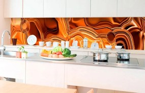 Αυτοκόλλητη φωτοταπετσαρία για απομίμηση μπρούτζου κουζίνας - 180x60