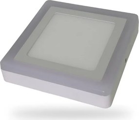 LED Εξωτερικό Πάνελ mini 22W Τετράγωνο με φωτεινό πλαίσιο  Φως Ημέρας 4929