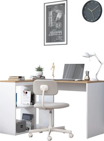 Γραφείο Δρυς / Λευκό HA113 120x50x74,8