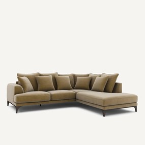 Γωνιακός καναπές από βελούδο, ARMENTO