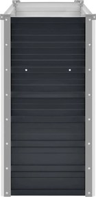 vidaXL Ζαρντινιέρα Υπερυψωμένη Ανθρακί 100x40x77 εκ. Γαλβαν. Χάλυβας