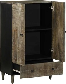 vidaXL Highboard 60x33x100 cm μασίφ ξύλο Mango