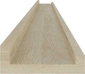 vidaXL Ράφια Τοίχου 4 τεμ. Sonoma Δρυς 115 x 9 x 3 εκ.