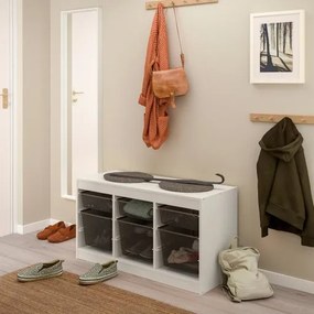 TROFAST παιδικό έπιπλο αποθήκευσης με κουτιά, 99x44x56 cm 294.798.35