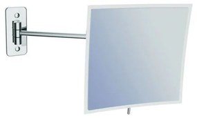 Μεγεθυντικός Καθρέπτης Μπάνιου Hotel HY-1858 20x22cm Chrome Karag Glass