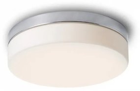 Πλαφονιέρα Φωτιστικό Οροφής Led Γυαλί AWE H8,5 Φ34,5 Rendl R12202 Χρώμιο