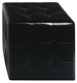 Σκαμπό Cony Black E7046,1 37X37X42 cm Τεχνόδερμα