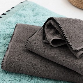 Πετσέτες Μπάνιου (Σετ 3τμχ) Palamaiki Towels Brooklyn 500gsm Γκρι