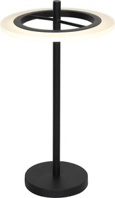 LED Πορτατιφ Μοντέρνο 12W Μαύρο