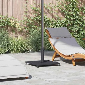 vidaXL Βάση ομπρέλας Σκούρο Γκρι 45 x 45 x 31 εκ.