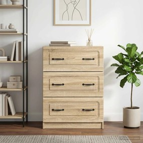 vidaXL Ντουλάπι με Συρτάρια 66 x 34,5 x 87 εκ. Επεξεργασμένο Ξύλο