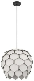 Φωτιστικό Οροφής Mattanza 900847 49,5x246,5cm 1xE27 IP20 Grey-Black Eglo