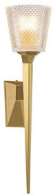 Απλίκα Φωτιστικό Μπάνιου 1xG9 IP44 Verity Elstead Lighting BATH-VERITY-BB Ορείχαλκος