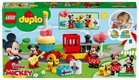 Playset Duplo Mickey and Minnie Birthday Train Lego 10941 Mickey and Minnie Birthday Train 36 cm